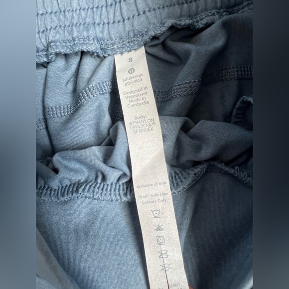 Lululemon Blue Joggers Size 8 - Picture 3 of 9
